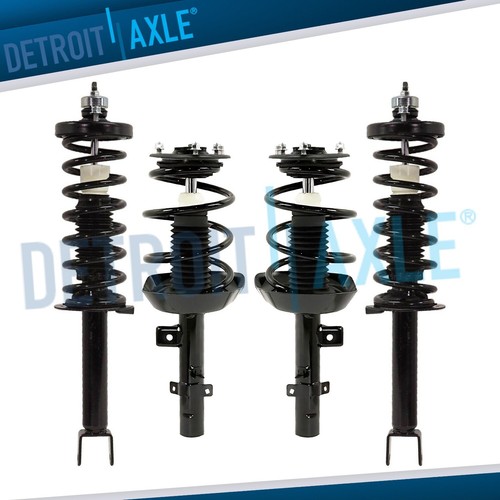 4pc front rear struts - front,