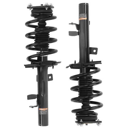 Pair front struts coil - front,