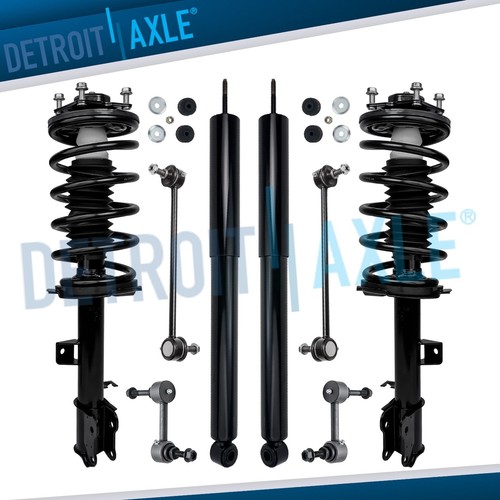 Front struts rear shocks - +,